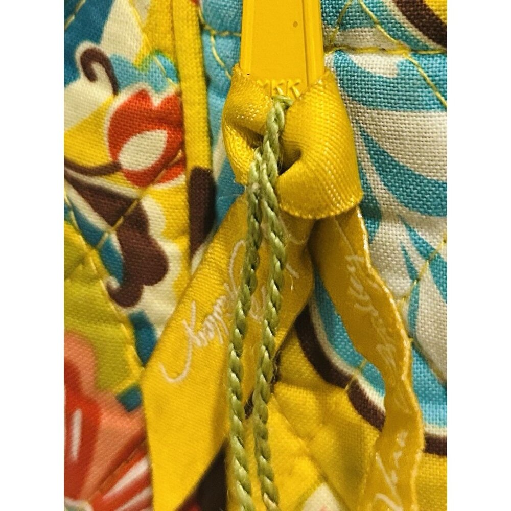 Vera Bradley Provencal Hipster Yellow Quilted Crossbody Purse Shoulder Bag - Picture 7 of 14